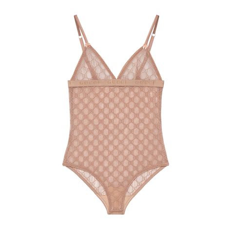 gucci womens pink bra|gucci tulle bodysuit.